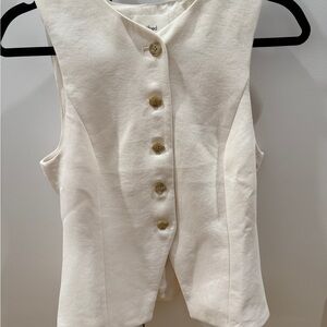 Wilfred Cream Button-Down Women's Top
